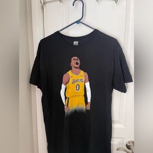 Gilda’s Russel Westbrook Lakers T shirt size large